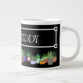Pflanzen-Vater Jumbo-Tasse (Rechts)