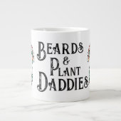 Pflanzen-Vater und Bart Jumbo-Tasse (Vorderseite)