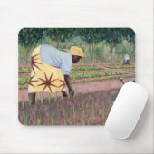 Pflanzen von Zwiebeln 2005 Mousepad (Mit Mouse)