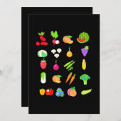 Pflanzenarten Einladung (Vorne/Hinten)