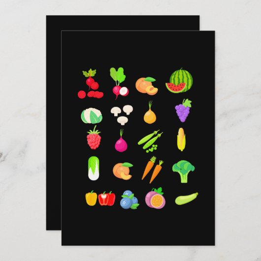 Pflanzenarten Einladung (Vorne/Hinten)