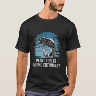 Pflanzenbasierter Lifestyle für Angelfans und Jäge T-Shirt