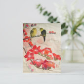 Pflanzenbaum Postkarte (Stehend Vorderseite)