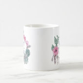 Pflanzendame ist die neue Katzendame Kaffeetasse (Mittel)