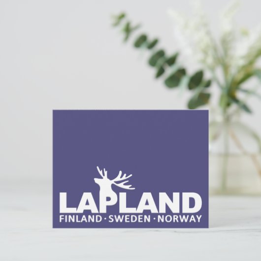 PFLANZENDIENST POSTKARTE (Stehend Vorderseite)