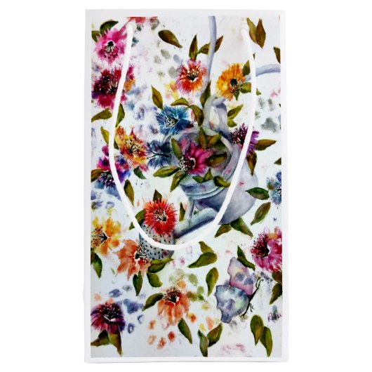 PFLANZENDRUCKER MIT WASSERKANN KLEINE GESCHENKTÜTE (Rückseite)