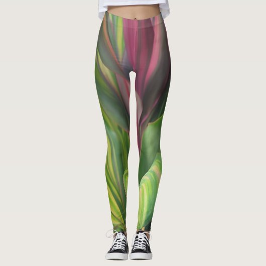 PFLANZENFARBE LEGGINGS (Vorderseite)