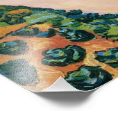 Pflanzenfelder | Auguste Macke | Fotodruck (Ecke)