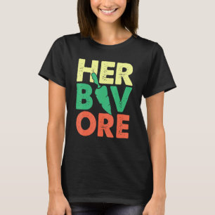 Pflanzenfresser Gemüse Vegan Vegetarisch Veganismu T-Shirt