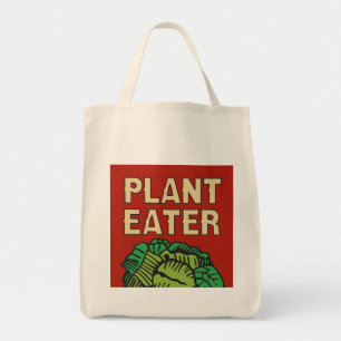 Pflanzenfresser Retro Vegetarier Veganer Tragetasche