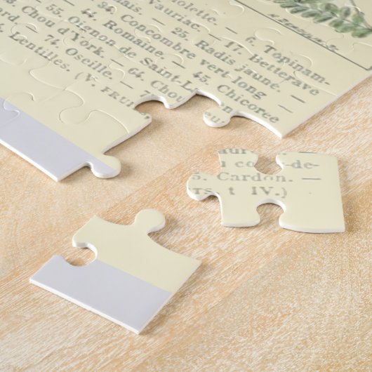 Pflanzenkennzeichen Puzzle (Seite)