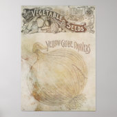 Pflanzenkopf Poster (Vorne)