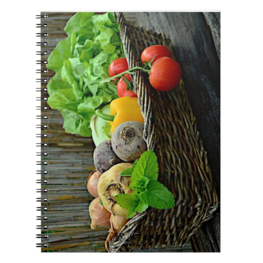 Pflanzenkörbe Notizblock (Vorderseite)