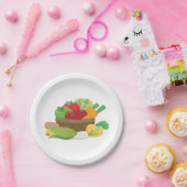 Pflanzenkörbe Pappteller (Party)