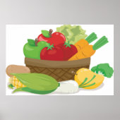 Pflanzenkörbe Poster (Vorne)