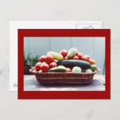 Pflanzenkörbe Postkarte (Vorne/Hinten)