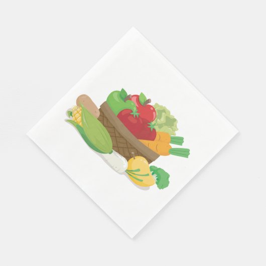 Pflanzenkörbe Serviette (Ecke)