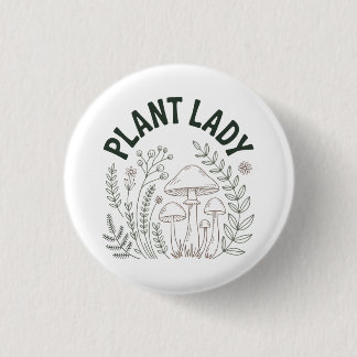 Pflanzenlady Button
