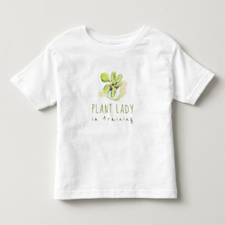 Pflanzenlady in Ausbildung T-Shirt für Kleinkinder
