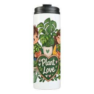 Pflanzenliebe Süße Pflanzenliebhaber Gartenarbeit Thermosbecher