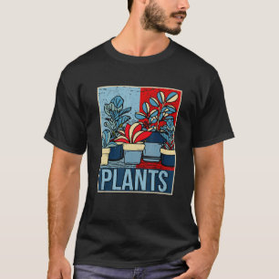 Pflanzenliebhaber Frauen Florist Gartenarbeit Mama T-Shirt