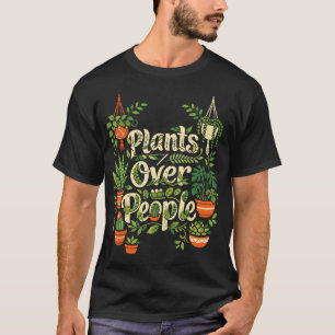 Pflanzenliebhaber Gärtnern Pflanzen Über Alles T-Shirt