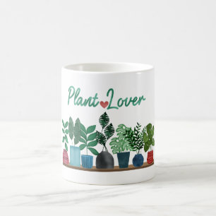 Pflanzenliebhaber kaffeetasse