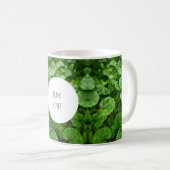 Pflanzenliebhaber Monogramm Tasse (VorderseiteRechts)