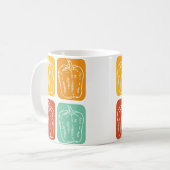 Pflanzenliebhaber Paprika Gemüse Paprika Kaffeetasse (Vorderseite Links)