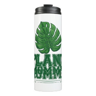 Pflanzenmama Lustiges Monstera-Pflanzenliebhaber-G Thermosbecher