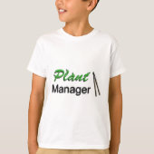 Pflanzenmanager T-Shirt (Vorderseite)
