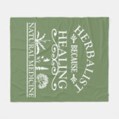 Pflanzenmedizin Fleecedecke (Vorderseite (Horizontal))