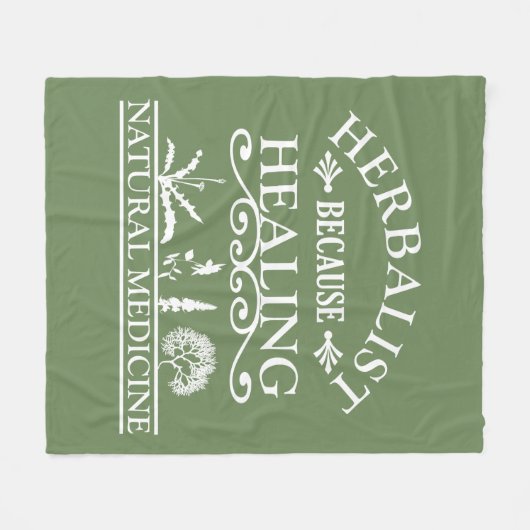 Pflanzenmedizin Fleecedecke (Vorderseite (Horizontal))