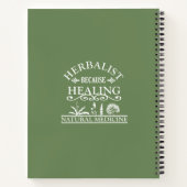 Pflanzenmedizin Notizblock (Rückseite)