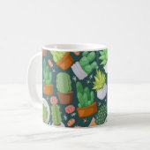 Pflanzenmuster Kaffeetasse (Vorderseite Links)