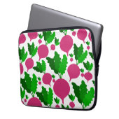 Pflanzenmuster Laptopschutzhülle (Vorderseite Links)
