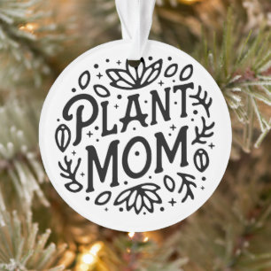 Pflanzenmutter Boho Retro-Ästhetik Ornament