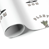 Pflanzenmutter Geschenkpapier (Rolleneckpunkt)