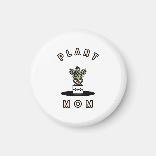 Pflanzenmutter Magnet (Vorne)