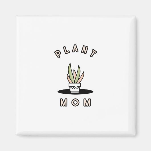 Pflanzenmutter Magnet (Vorne)