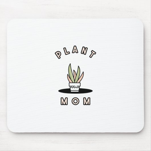 Pflanzenmutter Mousepad (Vorne)