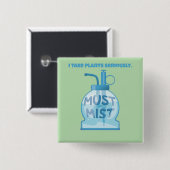 Pflanzennebler-Bedüsungstopfpflanzen Button (Vorne & Hinten)