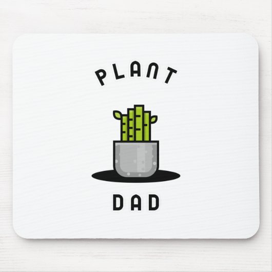 Pflanzenpapa Mousepad (Vorne)