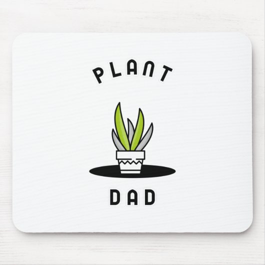 Pflanzenpapa Mousepad (Vorne)