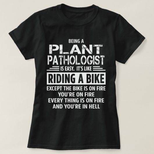 Pflanzenpathologe T-Shirt (Design vorne)