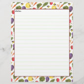 Pflanzenrezeptblatt (Rückseite)