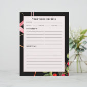 Pflanzenrezeptur | Schwarze Botanische Kirschen (Stehend Vorderseite)