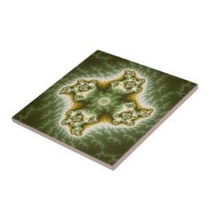 Pflanzenzelle - Fraktal Fliese