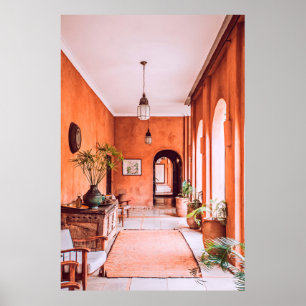 PFLANZER MIT PFLANZE IN DER NÄHE DER RÄUME RUG INN POSTER