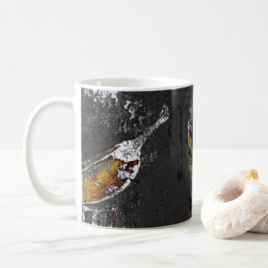 pflanzlich schlicht kaffeetasse (Mit Donut)